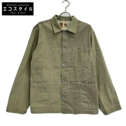 NIGEL CABOURN ナイジェルケーボン 【LYBRO】セージグリーン コットン ミックスフィールドジャケット ジャケット