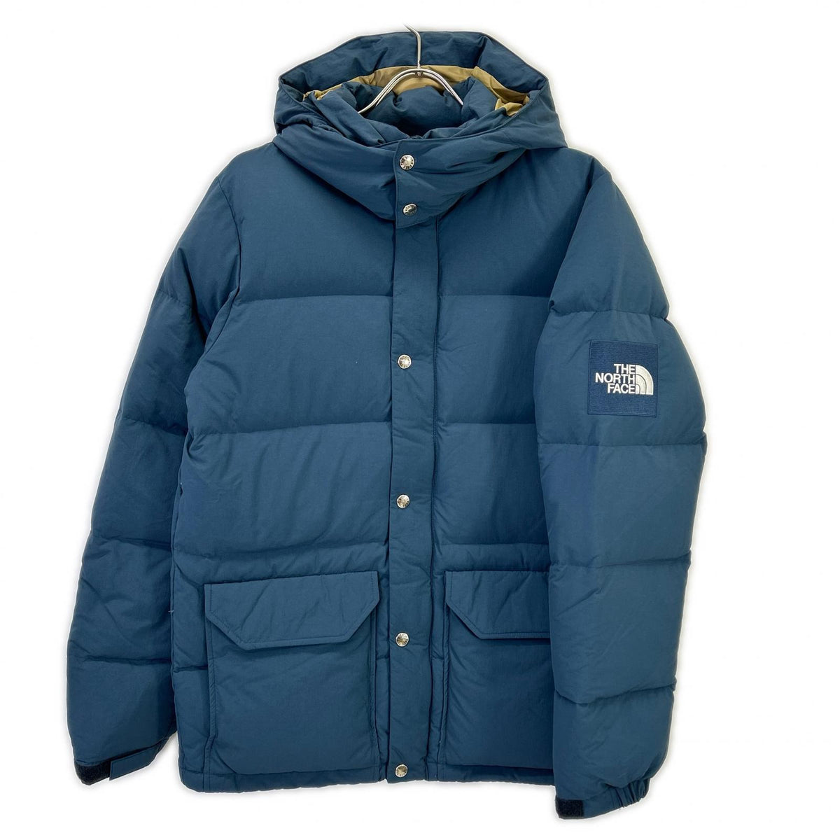 THE NORTH FACE ノースフェイス ブルー ナイロン CAMP SIERRA SHORT/キャンプシエラ ダウンジャケット ジャケット
