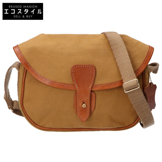BEORMA LEATHER COMPANY L0187 The Lomond Canvas/Leather Shoulder Bag