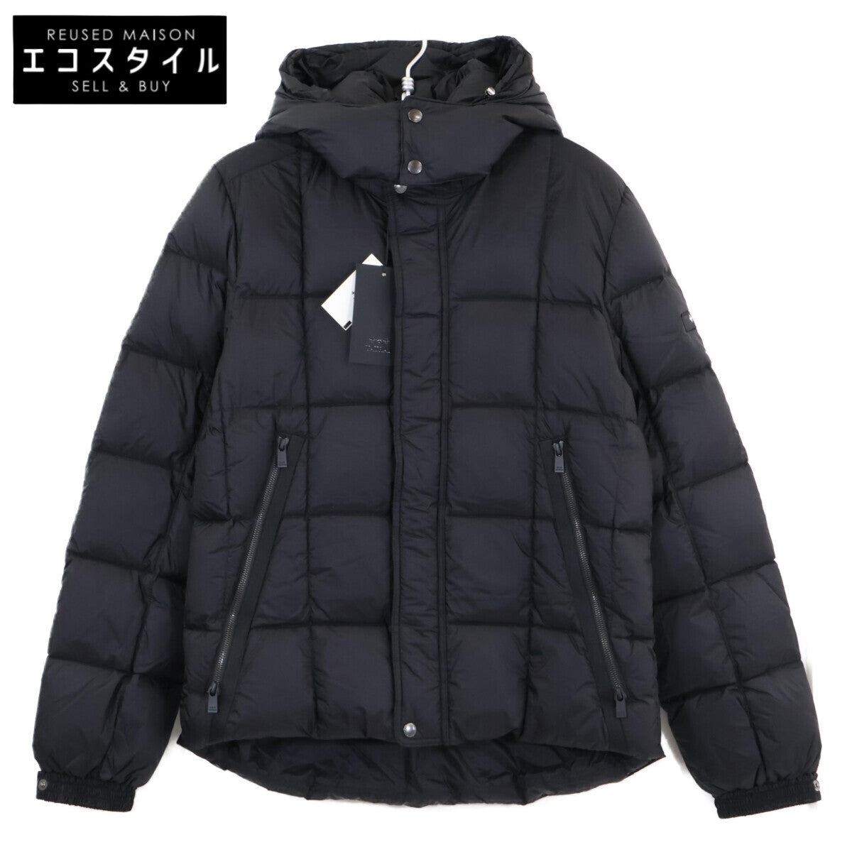 [Excellent Condition/Domestic Authentic] MTAT23A4566-D BOESIO Hooded Down Jacket, Size 04, Men's