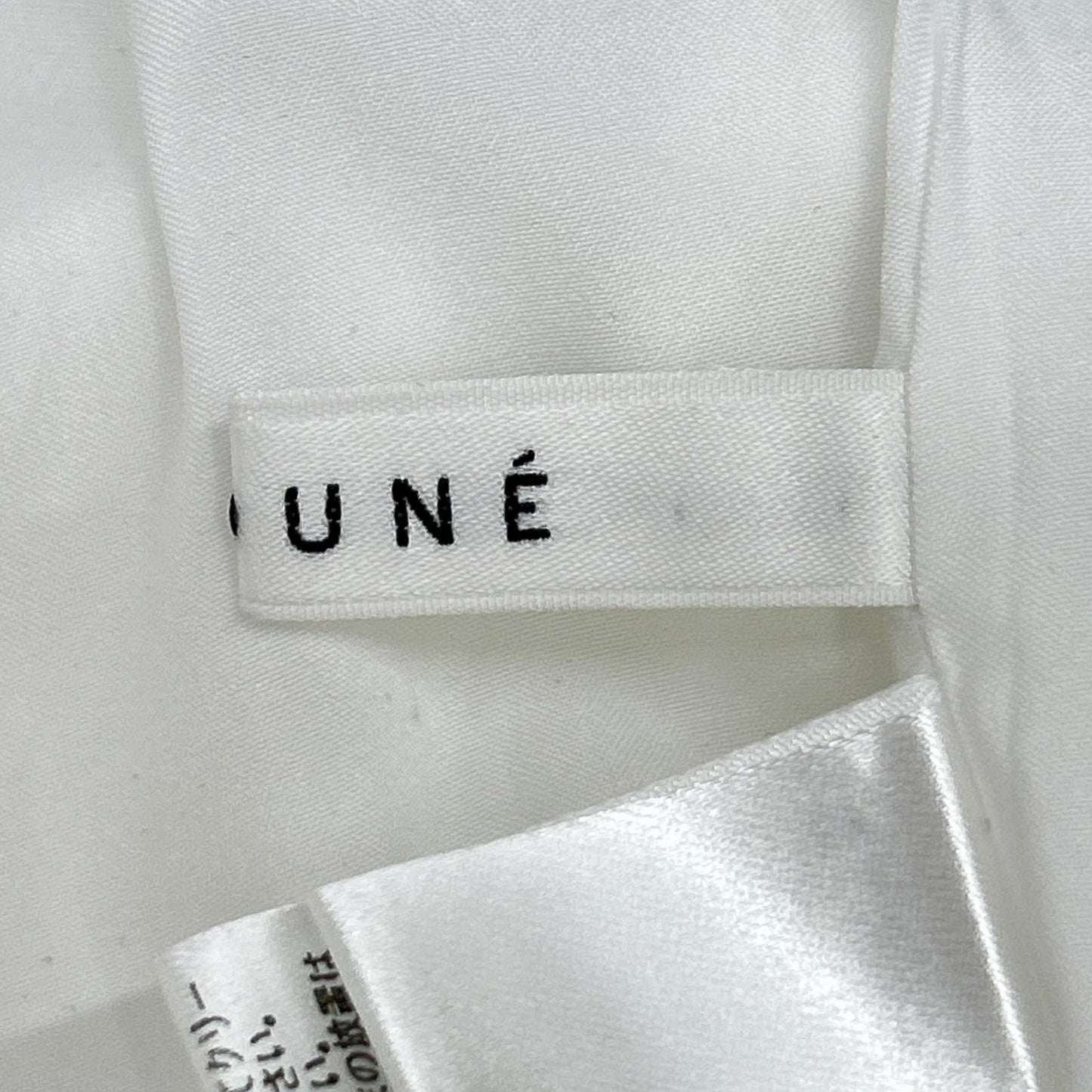 CADUNE x Megumi Kanzaki Collaboration 24SS 74178060 White Polyester Center Press Balloon Pants Bottoms