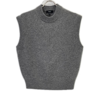 2025 Grey Cashmere Relaxed Vest S Women's