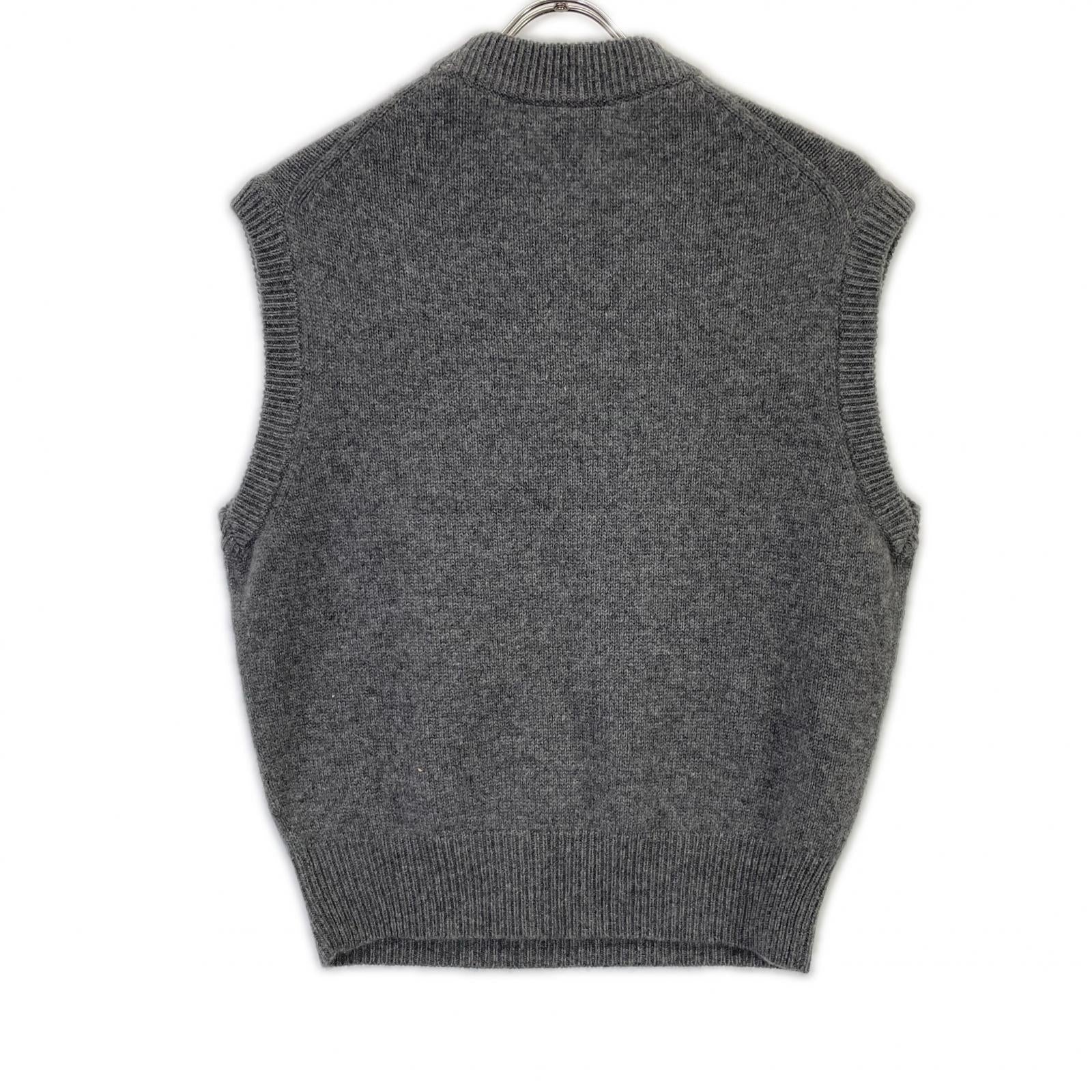 2025 Grey Cashmere Relaxed Vest S Women's