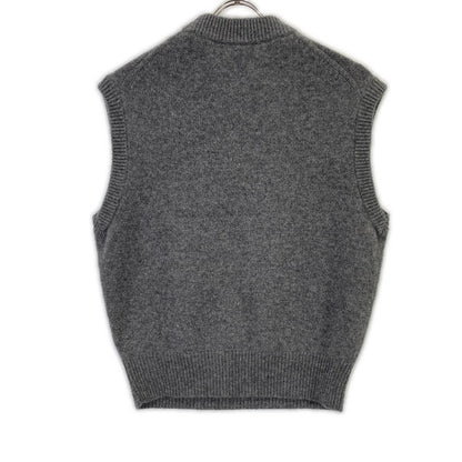 2025 Grey Cashmere Relaxed Vest S Women's