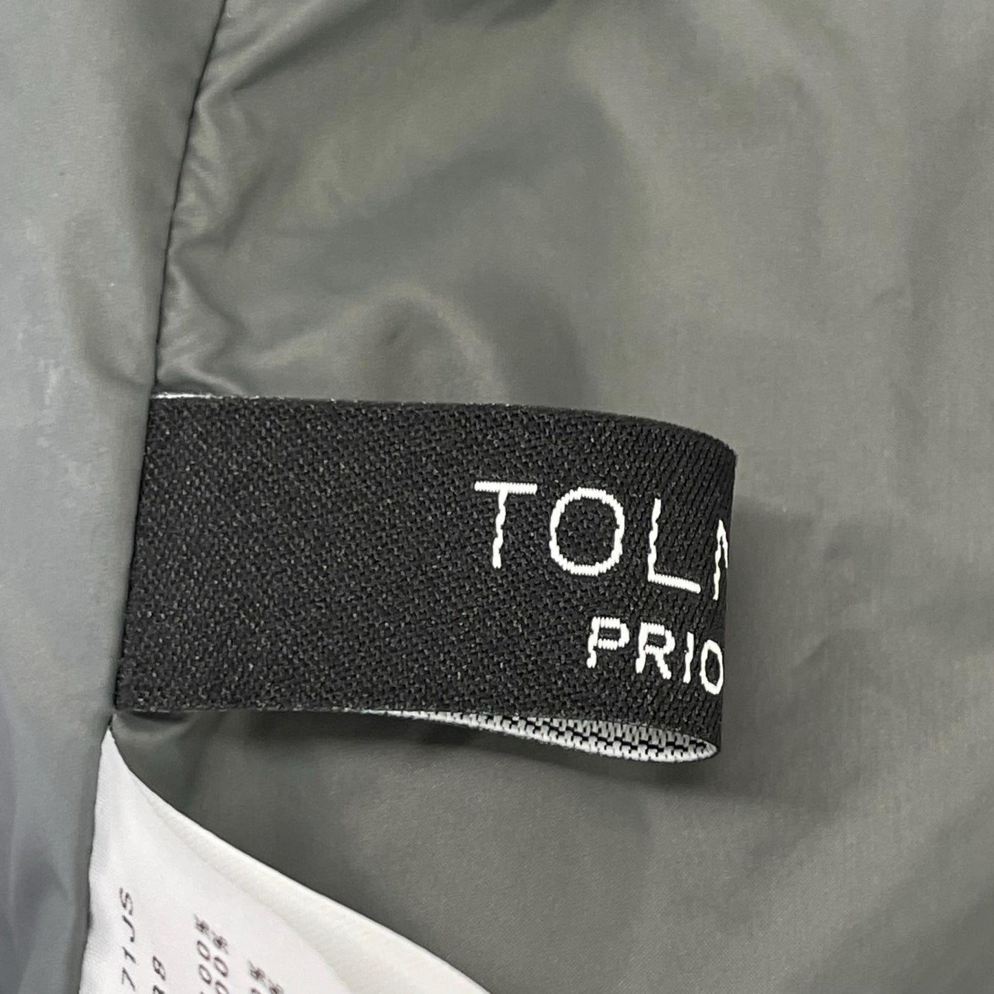 TOLNERA by Priority トルネラ T56171JS グレー リブ切り替えナイロンコート コート