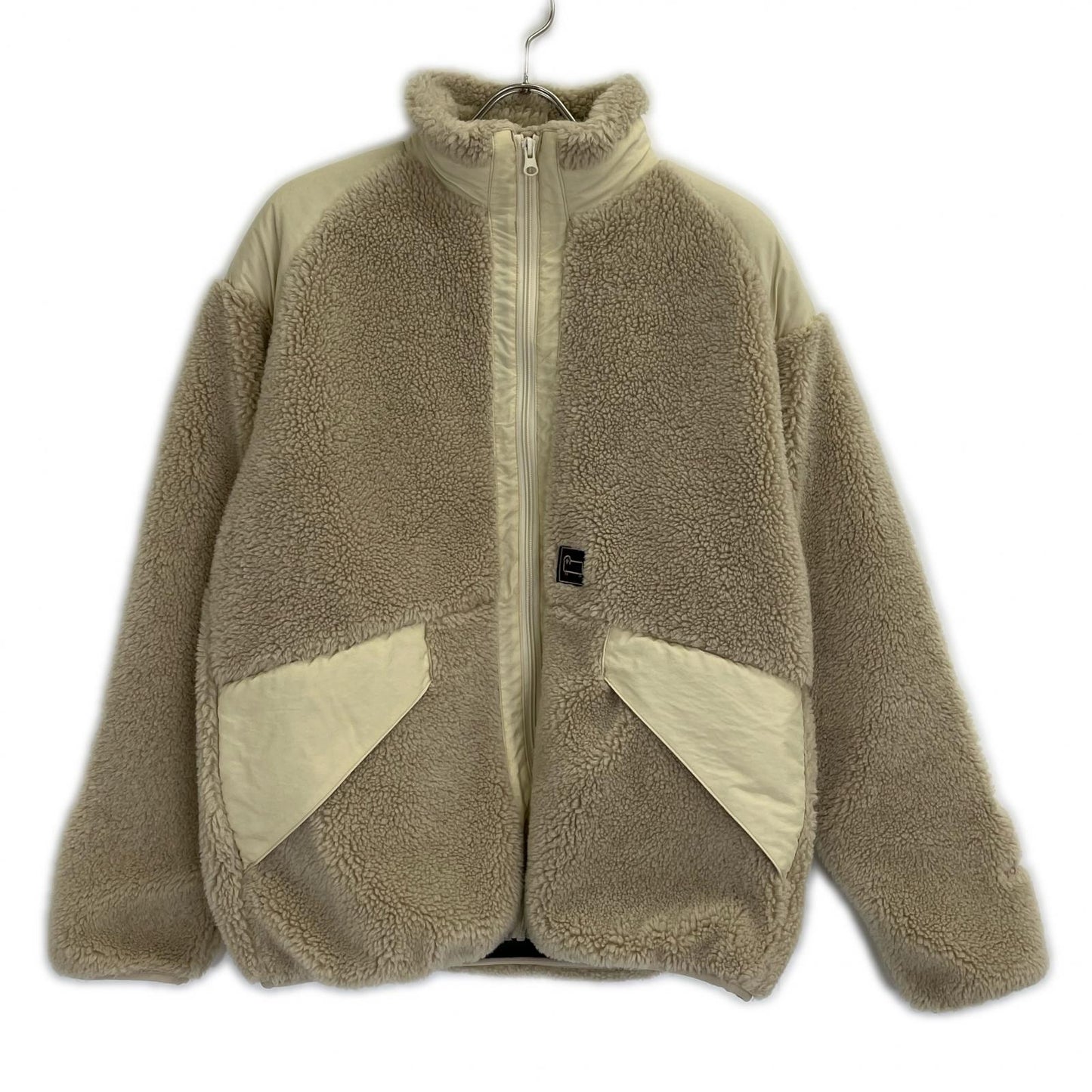 WOOLRICH ウールリッチ WJOU0075BE アイボリー TERRA PILE FLEECE JACKET ボアフリースジャケット ジャケット