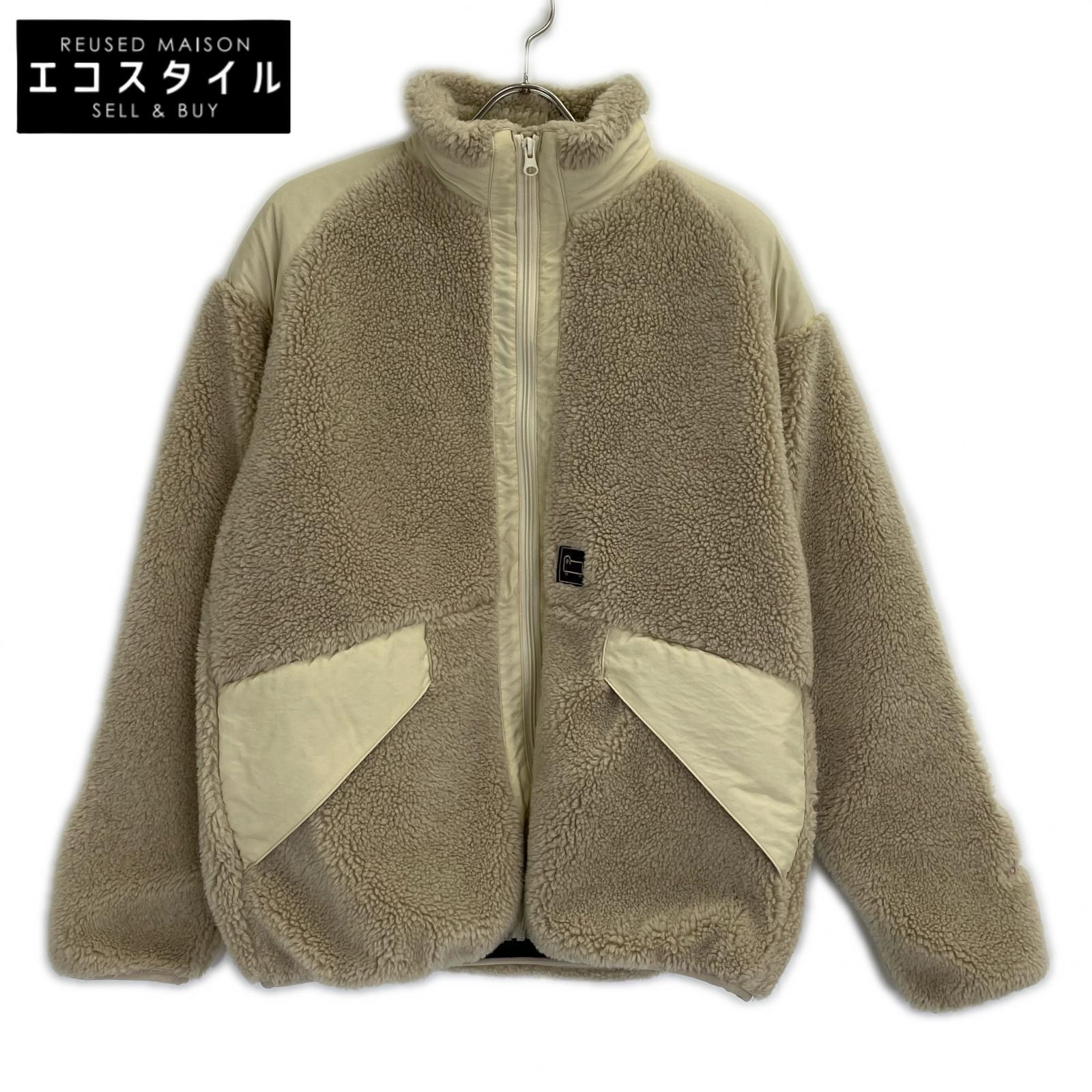 WOOLRICH ウールリッチ WJOU0075BE アイボリー TERRA PILE FLEECE JACKET ボアフリースジャケット ジャケット