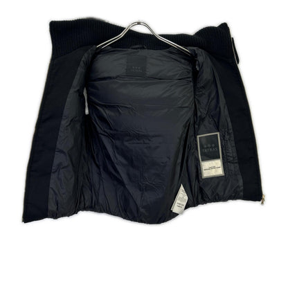 Black Nylon LUSERA Down Vest 02 for Women