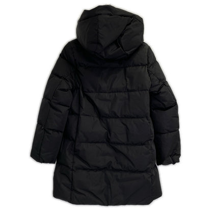 ANAYI 102327-17-240-95-360 Black Nylon Matte Taffeta Down Coat 36 Women's