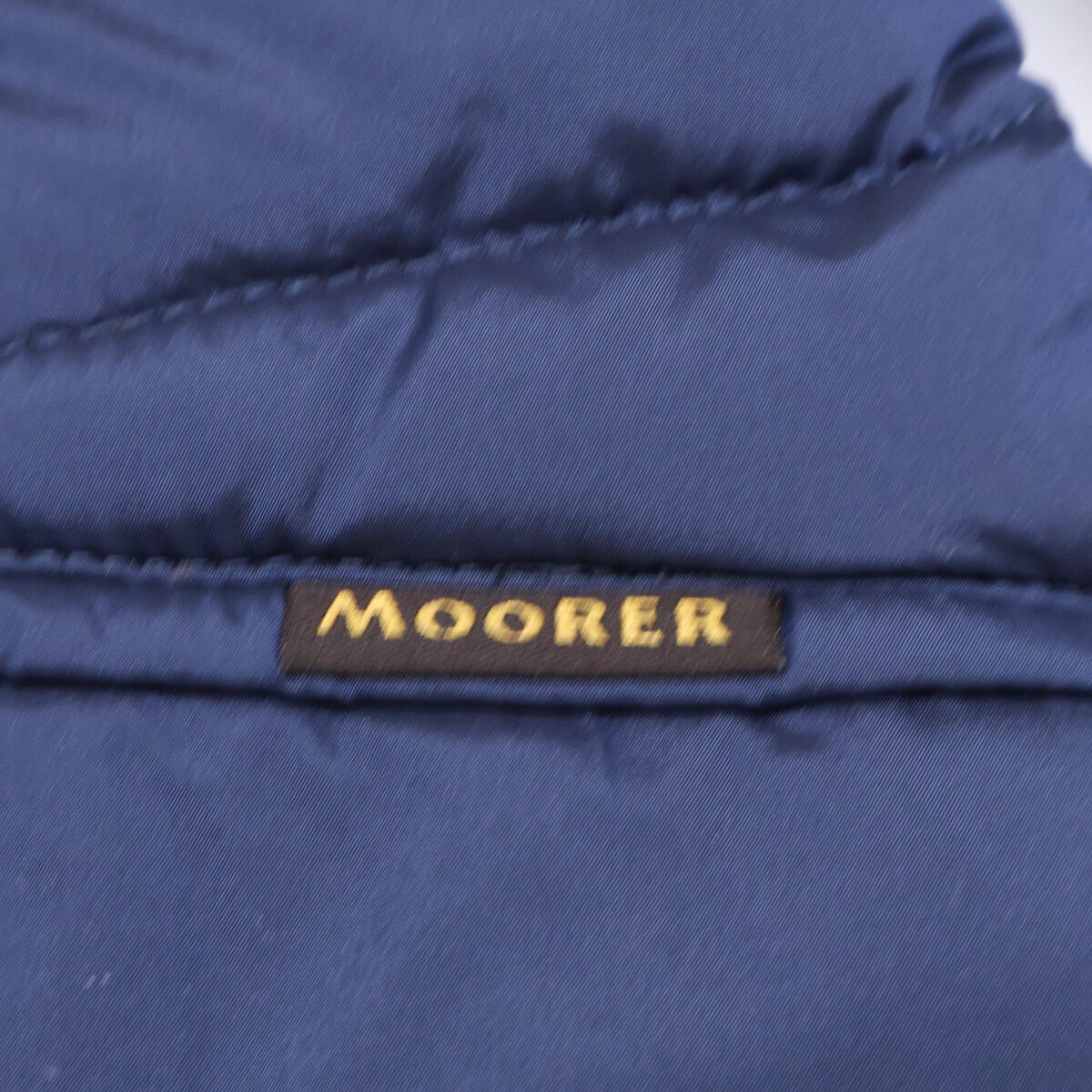 MOORER ムーレー SCAP-MASSIMO-S3C ナイロン/ニット切替 レイヤードカラー ダウンジャケット ジャケット
