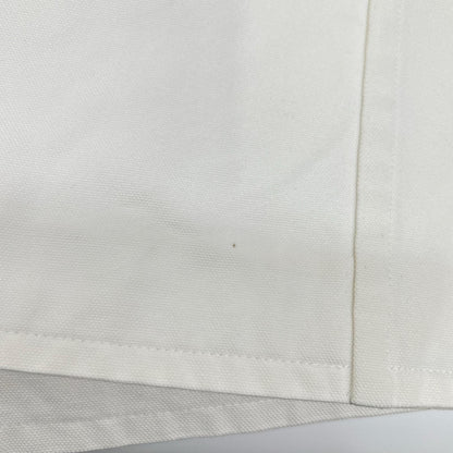 HERMES エルメス マルジェラ期 ホワイト コットン100 ダブルブレスト ショートコート コート