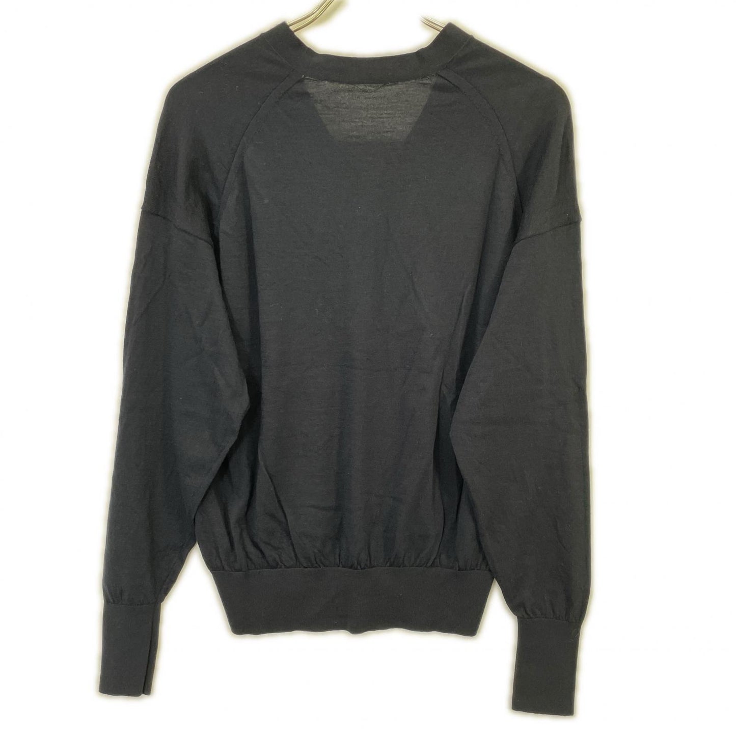 L'Appartement アパルトモン 24AW ネイビー WISH High Gauge V Neck Pullover トップス