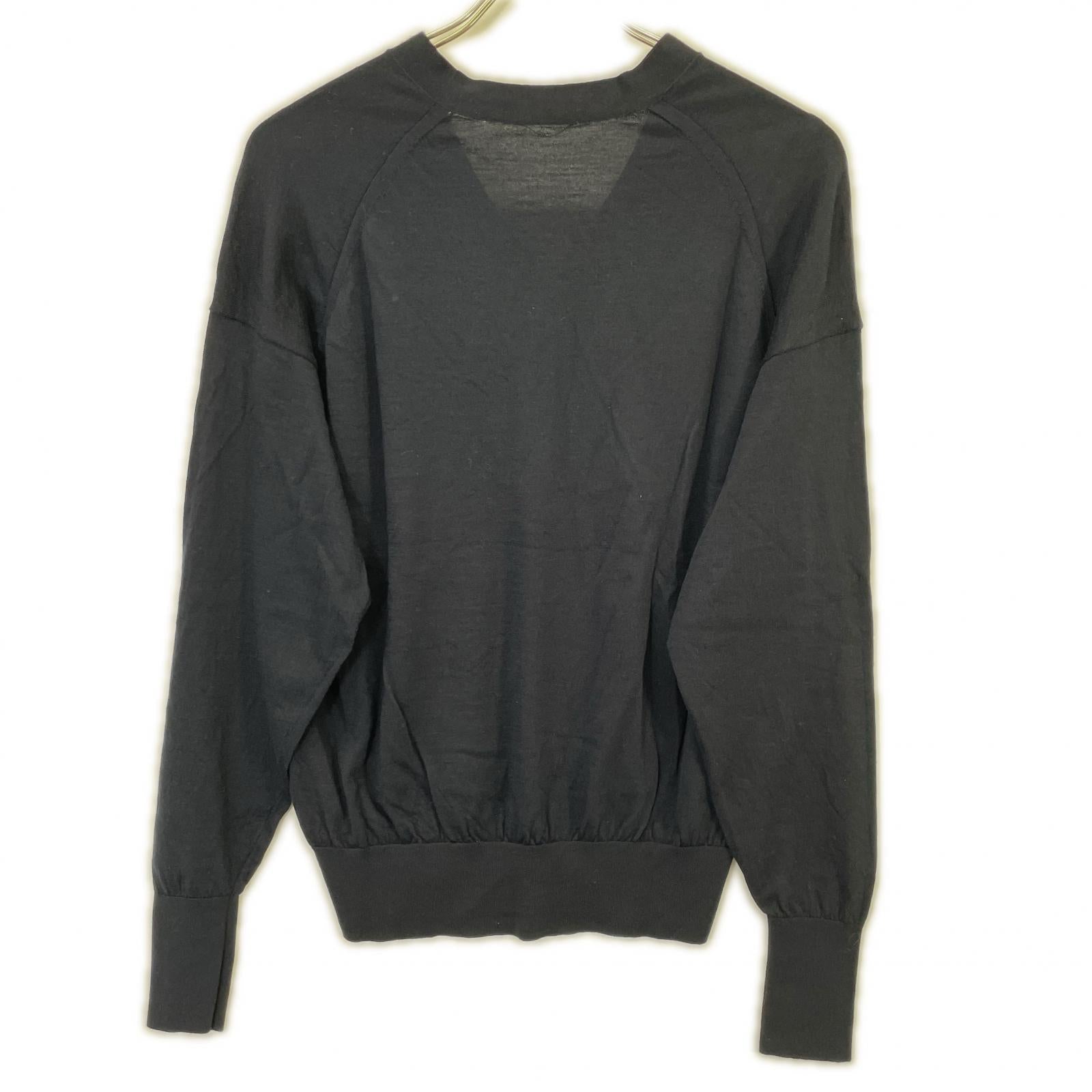 L'Appartement アパルトモン 24AW ネイビー WISH High Gauge V Neck Pullover トップス