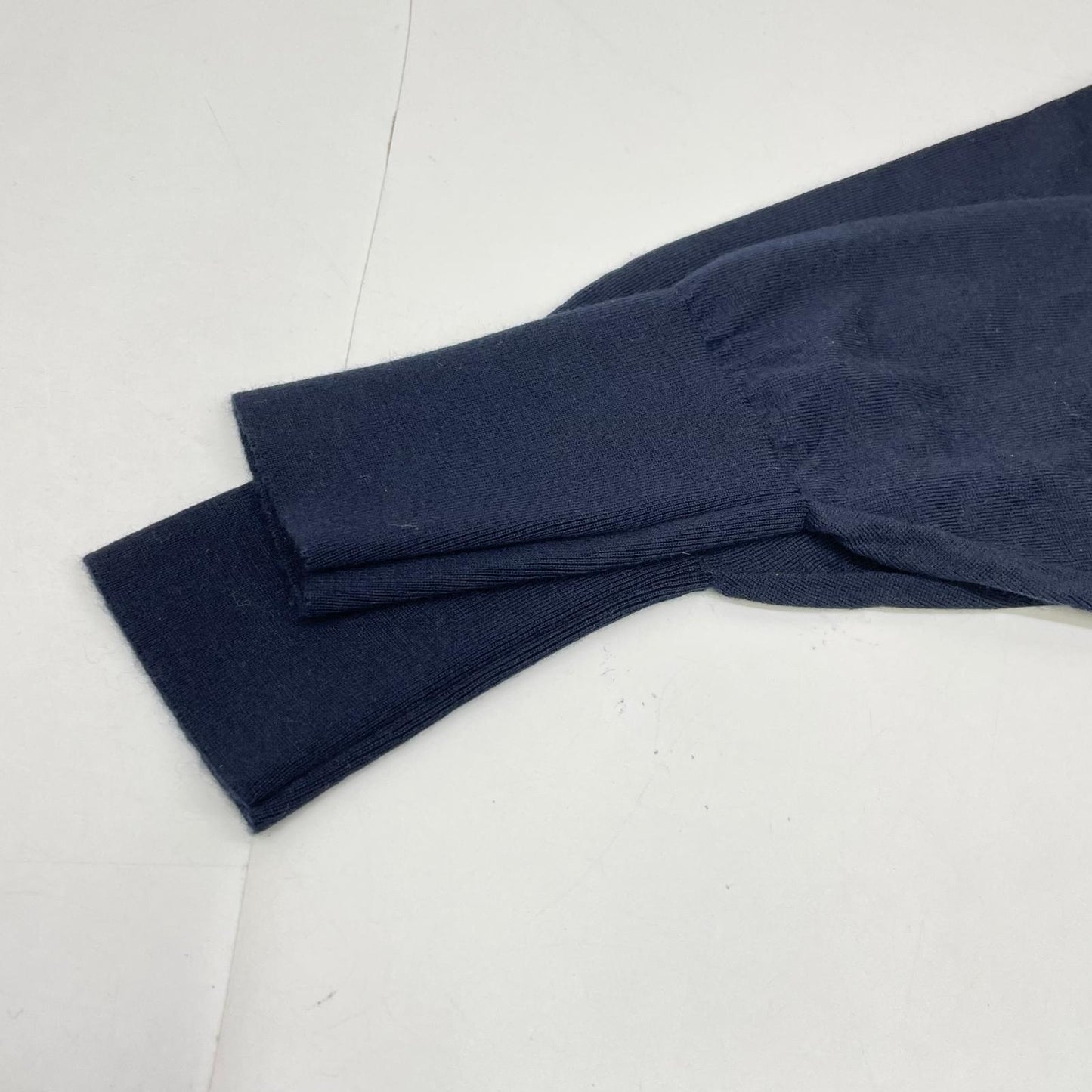 L'Appartement アパルトモン 24AW ネイビー WISH High Gauge V Neck Pullover トップス