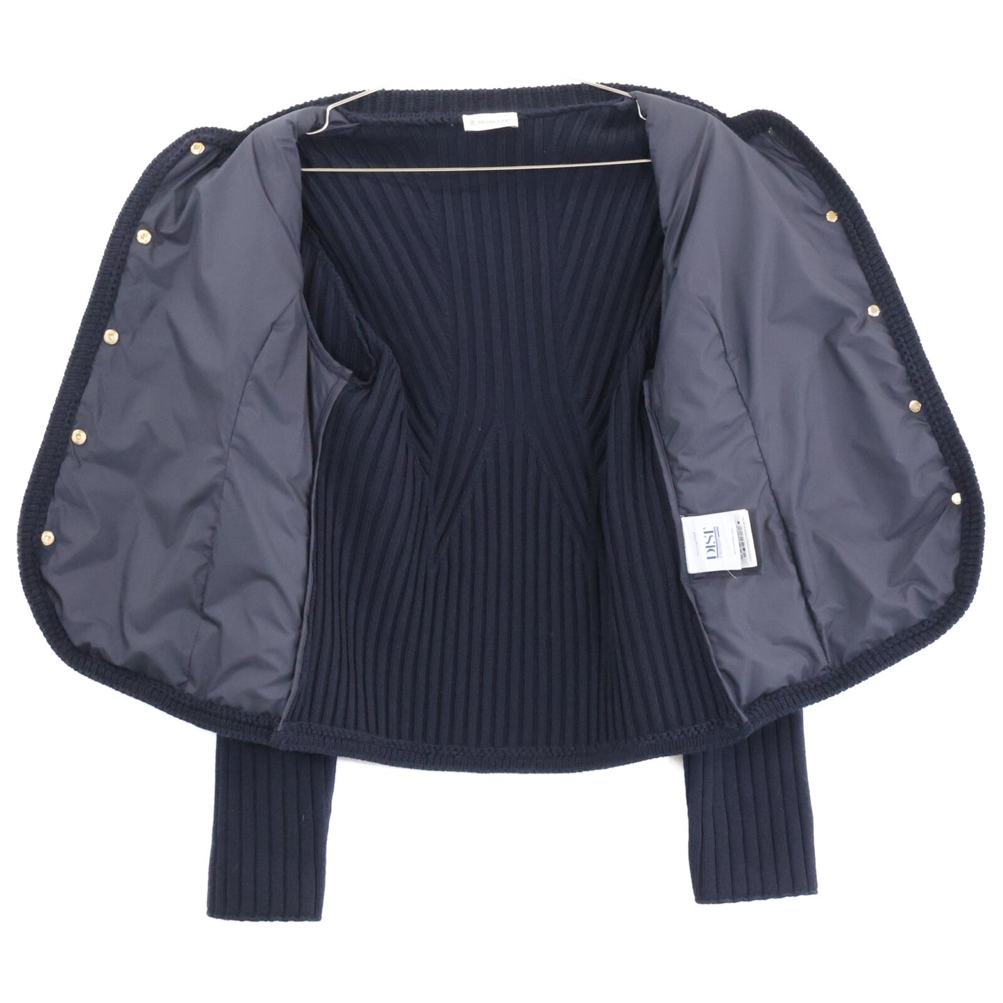 【美品/24年产】K10939B00013 CARDIGAN TRICOT 开衫针织衫 羽绒/针织拼接夹克 夹克 S 女士