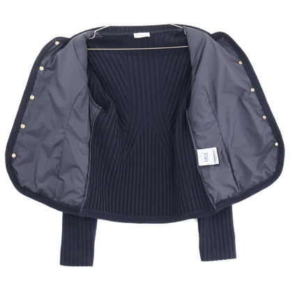 【美品/24年产】K10939B00013 CARDIGAN TRICOT 开衫针织衫 羽绒/针织拼接夹克 夹克 S 女士