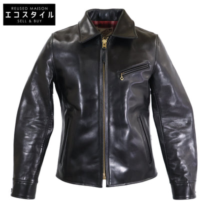 Y'2 LEATHER ワイツーレザー 【美品】HVR-42 HV HORSE SINGLE BREASTED JACKET ホースレザー シングル ライダースジャケット ジャケット