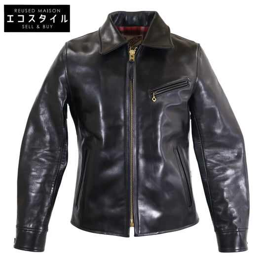Y'2 LEATHER 【Beautiful Condition】HVR-42 HV HORSE SINGLE BREASTED JACKET Horse Leather Single Rider's Jacket