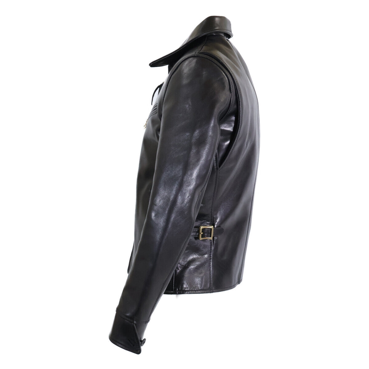 Y'2 LEATHER ワイツーレザー 【美品】HVR-42 HV HORSE SINGLE BREASTED JACKET ホースレザー シングル ライダースジャケット ジャケット