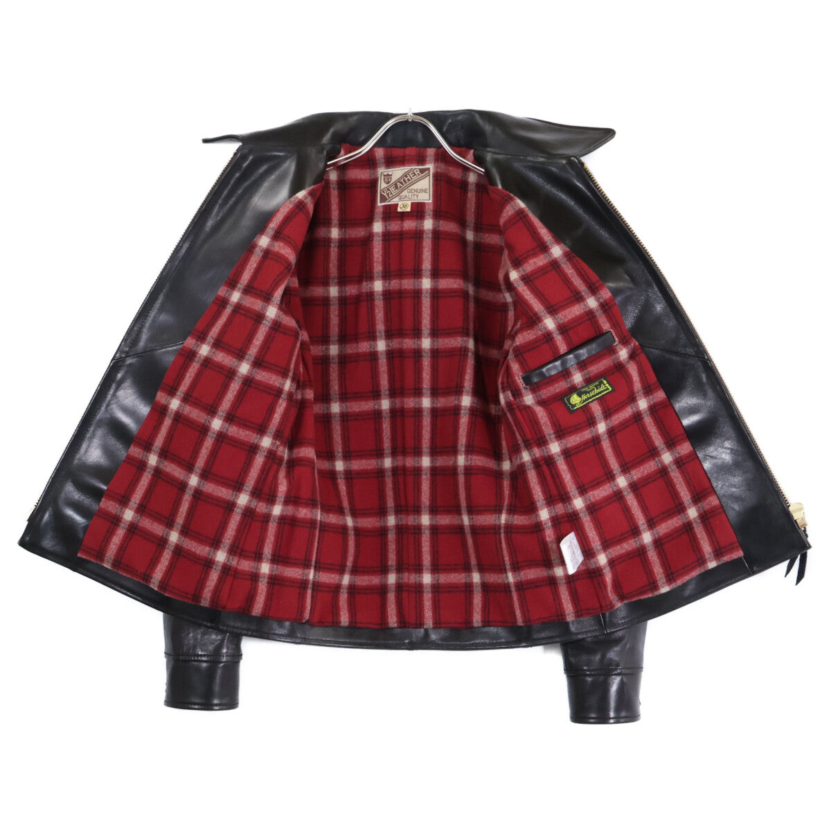 Y'2 LEATHER ワイツーレザー 【美品】HVR-42 HV HORSE SINGLE BREASTED JACKET ホースレザー シングル ライダースジャケット ジャケット