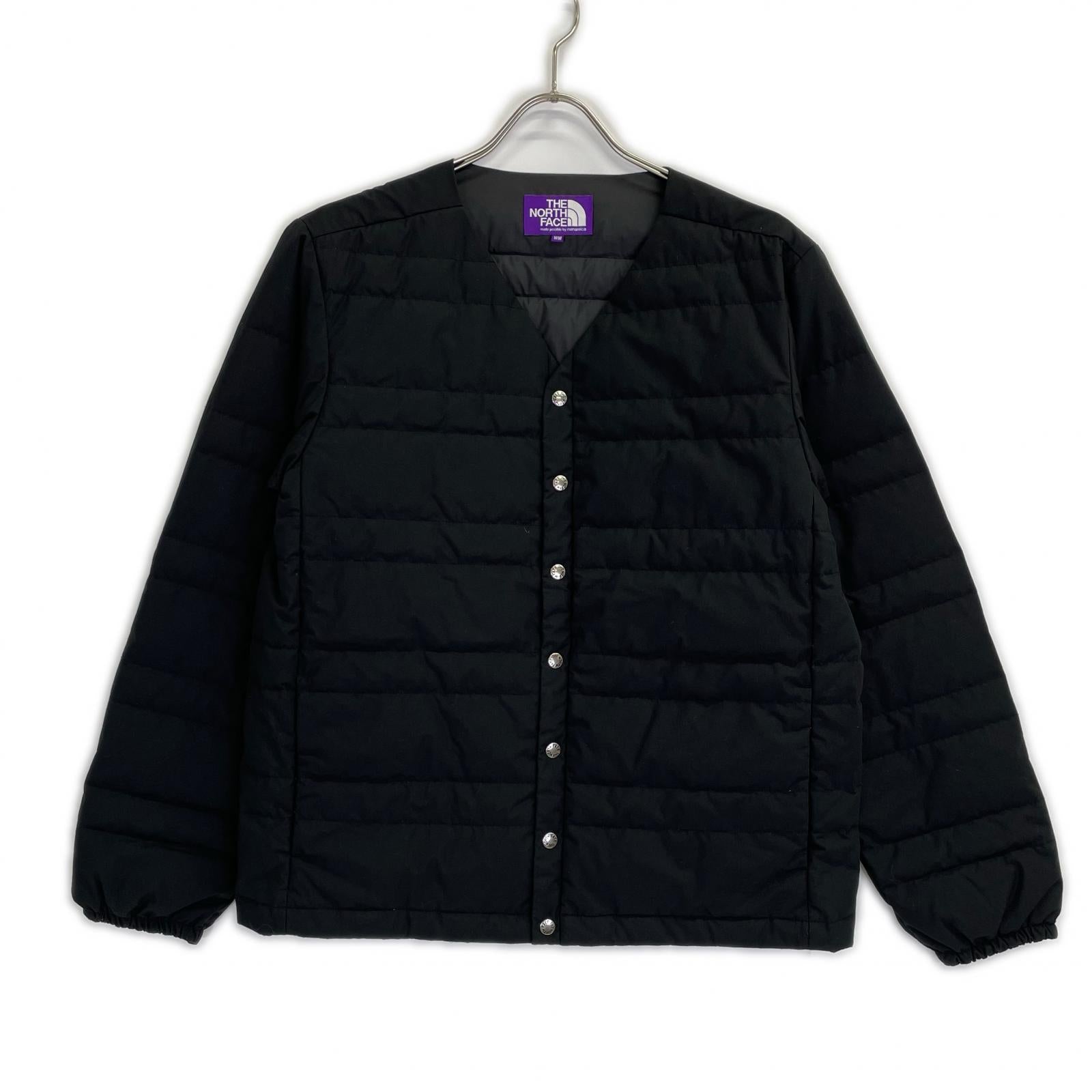 THE NORTH FACE PURPLE LABEL 北面紫标 ND2360N 黑色 65/35 羽绒开衫夹克 WM 女士