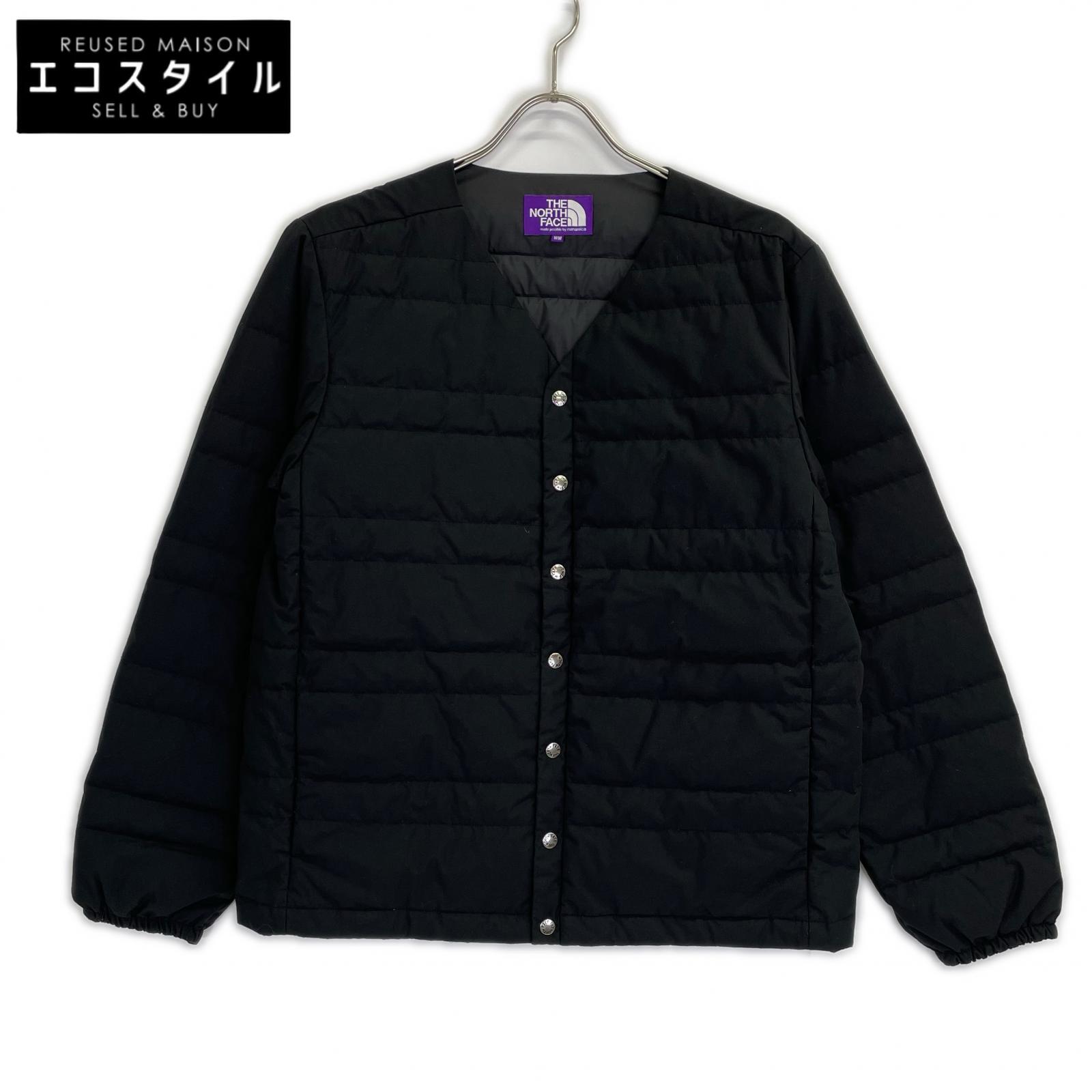 THE NORTH FACE PURPLE LABEL 北面紫标 ND2360N 黑色 65/35 羽绒开衫夹克 WM 女士