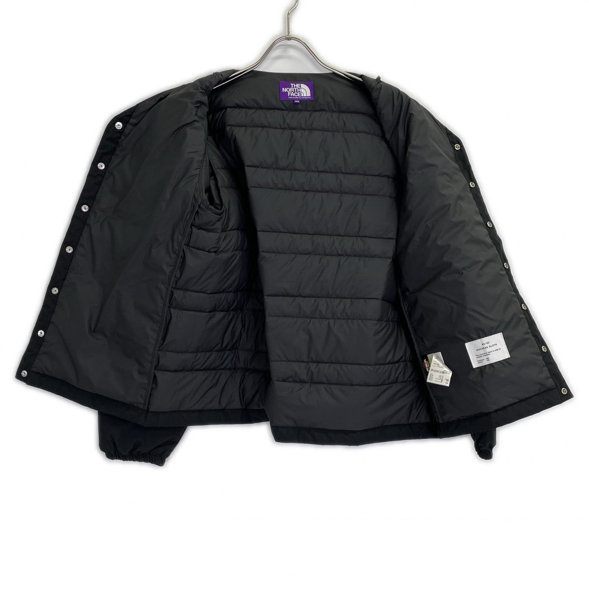 THE NORTH FACE PURPLE LABEL 北面紫标 ND2360N 黑色 65/35 羽绒开衫夹克 WM 女士