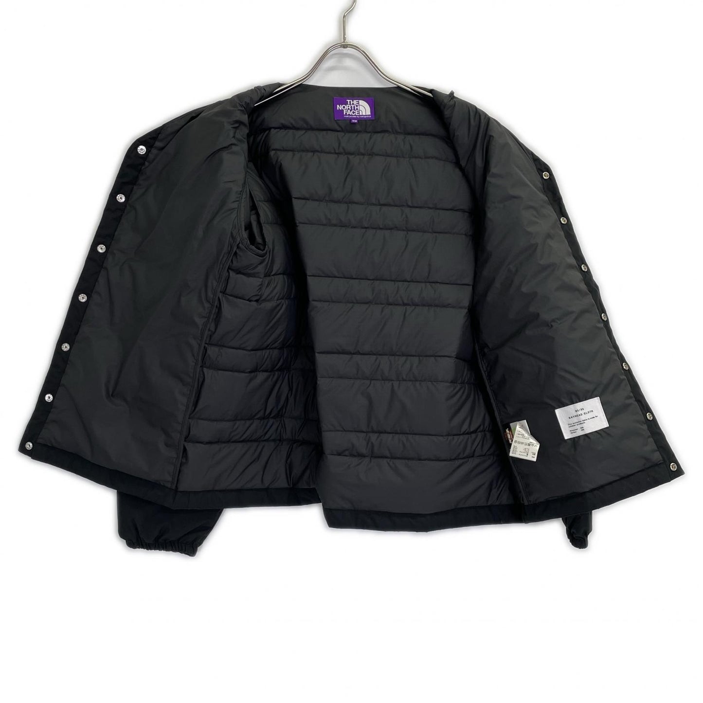 THE NORTH FACE PURPLE LABEL 北面紫标 ND2360N 黑色 65/35 羽绒开衫夹克 WM 女士