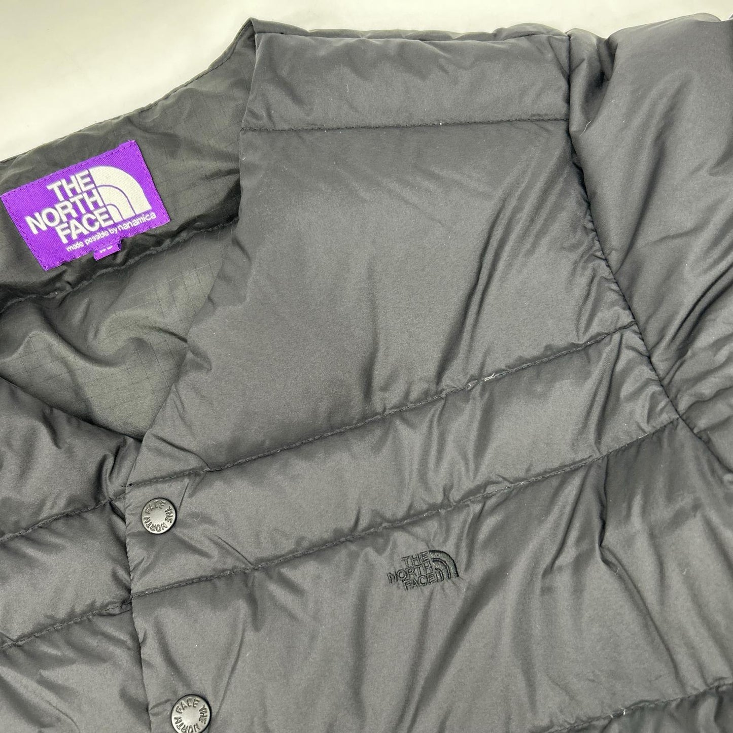 THE NORTH FACE PURPLE LABEL ザ ノースフェイス パープルレーベル ND2254N ブラック Down Cardigan ジャケット