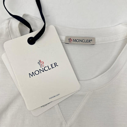 MONCLER モンクレール 23年製 ホワイト SS T-SHIRT ダブルロゴTシャツ トップス