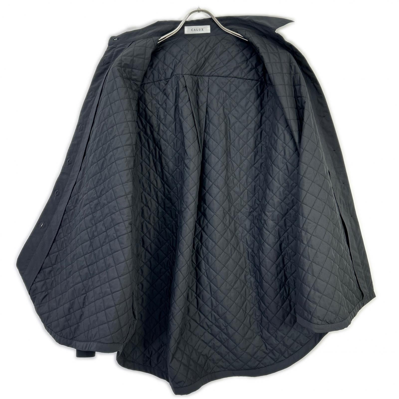 CALUX キャラクス CA25DEU-SH07 25AW ブラック SHIRT JACKET シャツジャケット ジャケット