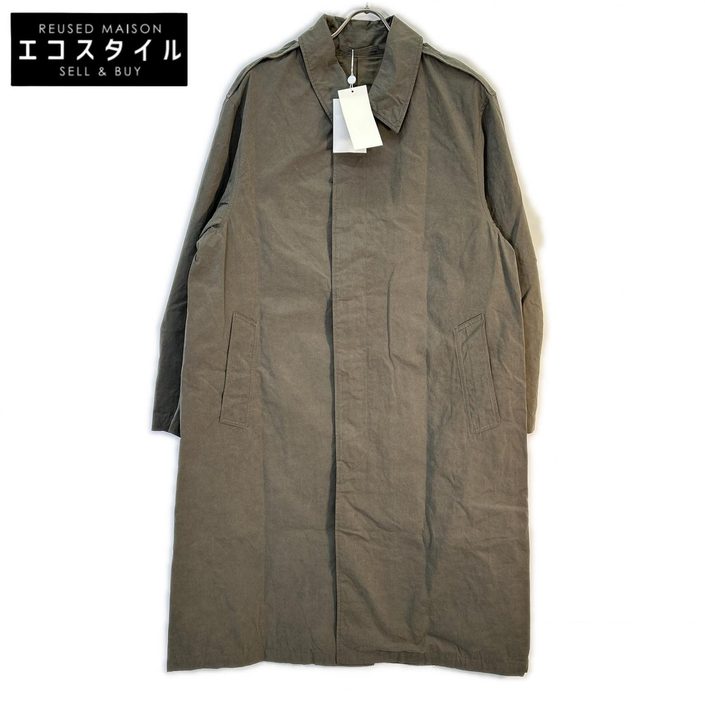 AVIREX7522 アヴィレックス7522 25AW 7835954010 グレー コットン混紡 OFFICERS COAT/オフィサーコート コート
