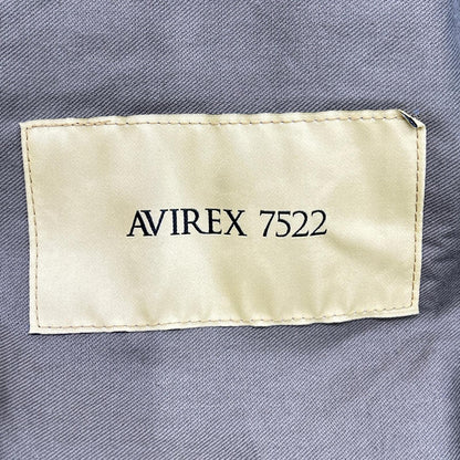 AVIREX7522 アヴィレックス7522 25AW 7835954010 グレー コットン混紡 OFFICERS COAT/オフィサーコート コート