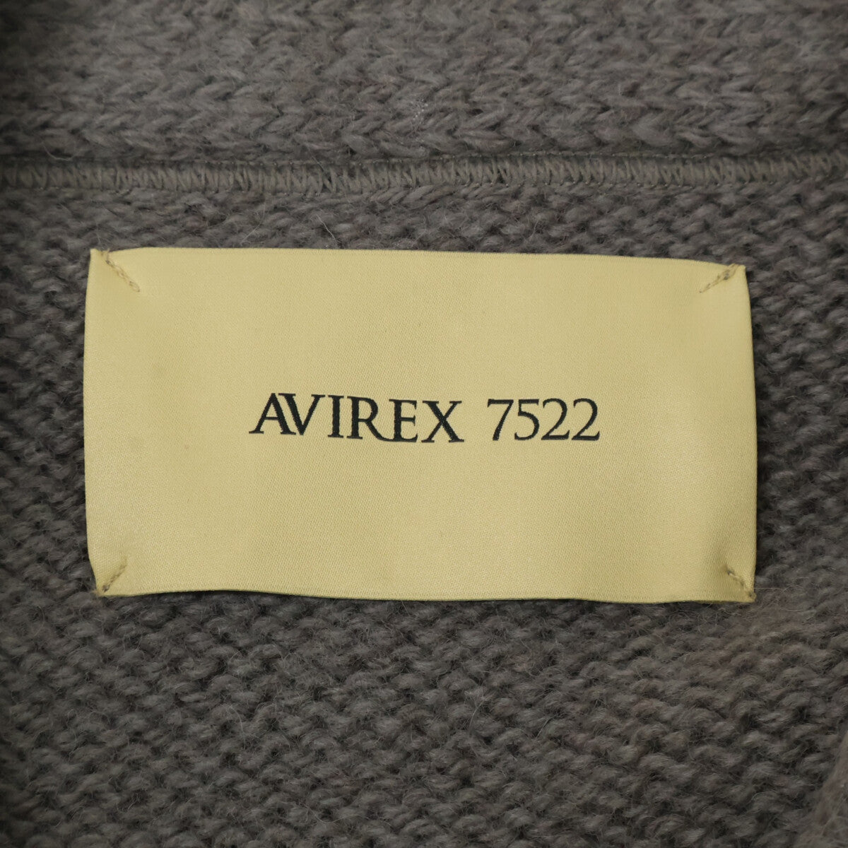 AVIREX7522 アヴィレックス7522 【新品/25AW】7835940001 COMMAND KNIT コマンド ニットセーター トップス