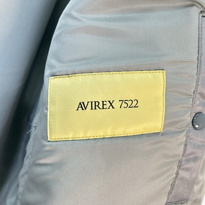 AVIREX7522 アヴィレックス7522 25AW 7835952046 グレー MA-1 ナイロン フライトジャケット ジャケット
