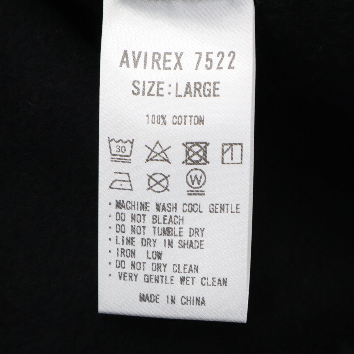 AVIREX7522 AVIREX7522 [New/Domestic Genuine/25AW] 7834932001 SWEAT SHIRT Raglan Sleeve Sweatshirt Top