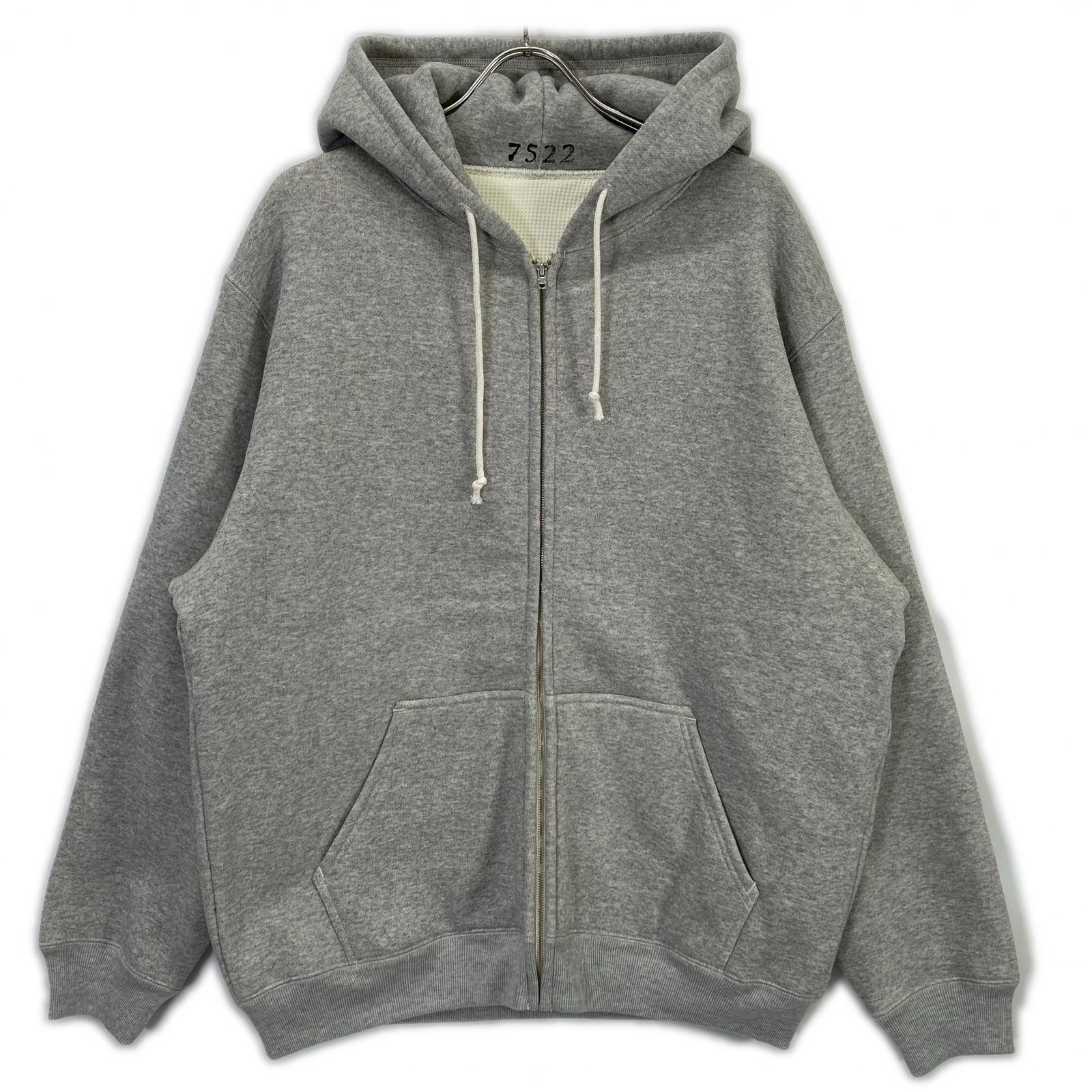 AVIREX7522 アヴィレックス7522 25AW 7835931002 グレー ZIPUP Hoodie/ジップアップフーディ トップス