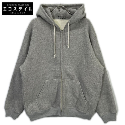 AVIREX7522 アヴィレックス7522 25AW 7835931002 グレー ZIPUP Hoodie/ジップアップフーディ トップス