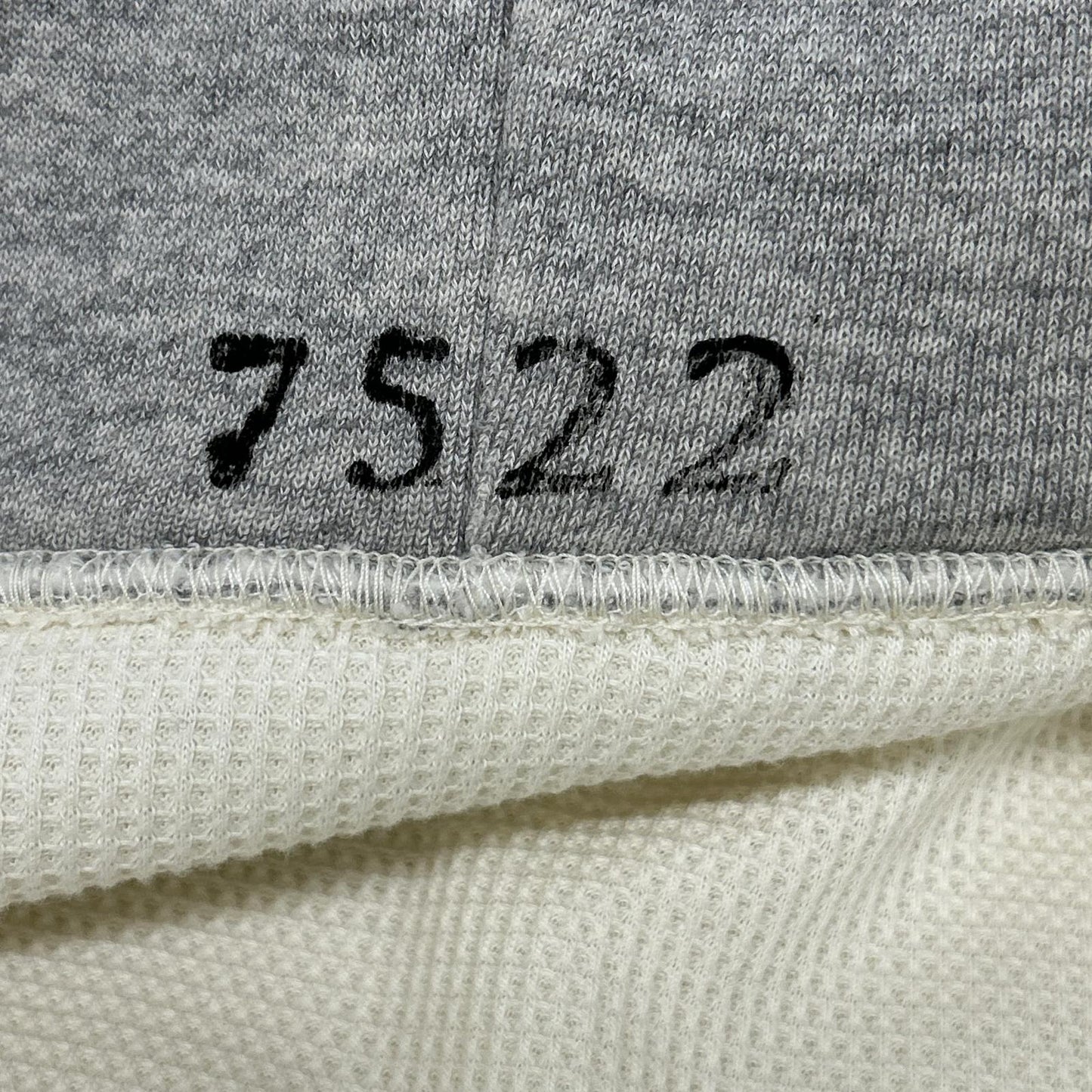 AVIREX7522 アヴィレックス7522 25AW 7835931002 グレー ZIPUP Hoodie/ジップアップフーディ トップス