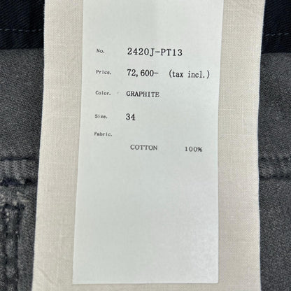 OLD JOE&CO. Old Joe 242OJ-PT13 灰色 PADED BACK ROVER TROUSER (SCAR FACE) 下装