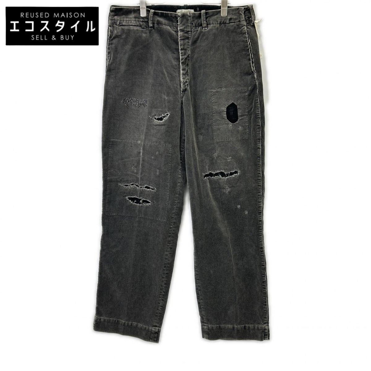OLD JOE&CO. OLD JOE 242OJ-PT13 灰色 PADED BACK ROVER TROUSER (SCAR FACE) 下装