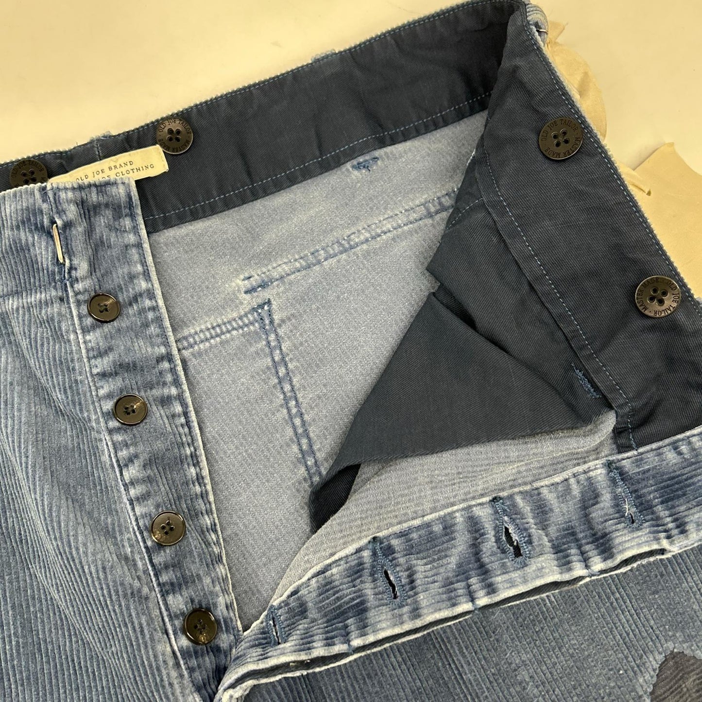 OLD JOE&CO. OLD JOE 242OJ-PT13 海军蓝 PADED BACK ROVER TROUSER (SCAR FACE) 下装