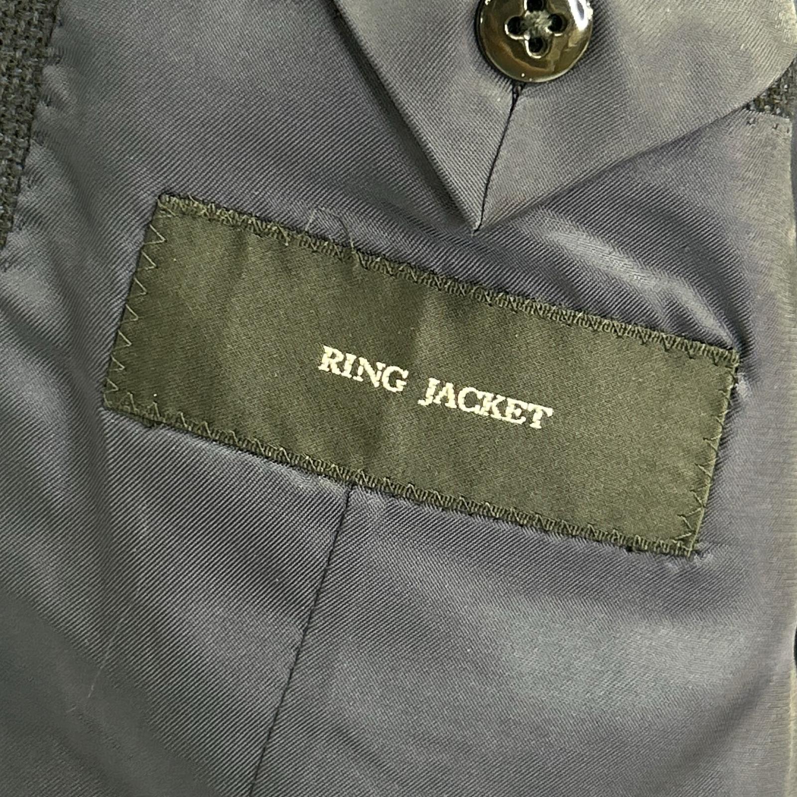 RING JACKET リングヂャケット ネイビー MEISTER/マイスター206 テーラードジャケット ジャケット