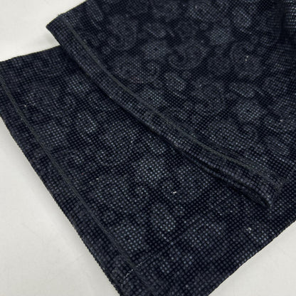 Navy Waffle Corduroy Paisley Straight Pants Bottoms 31 Men's
