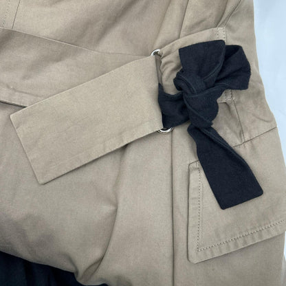 JILSANDER ジルサンダー ベージュ コットン ダブルブレスト トレンチコート コート