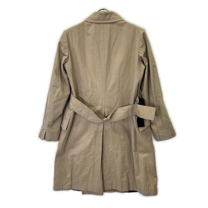 JILSANDER ジルサンダー ベージュ コットン ダブルブレスト トレンチコート コート