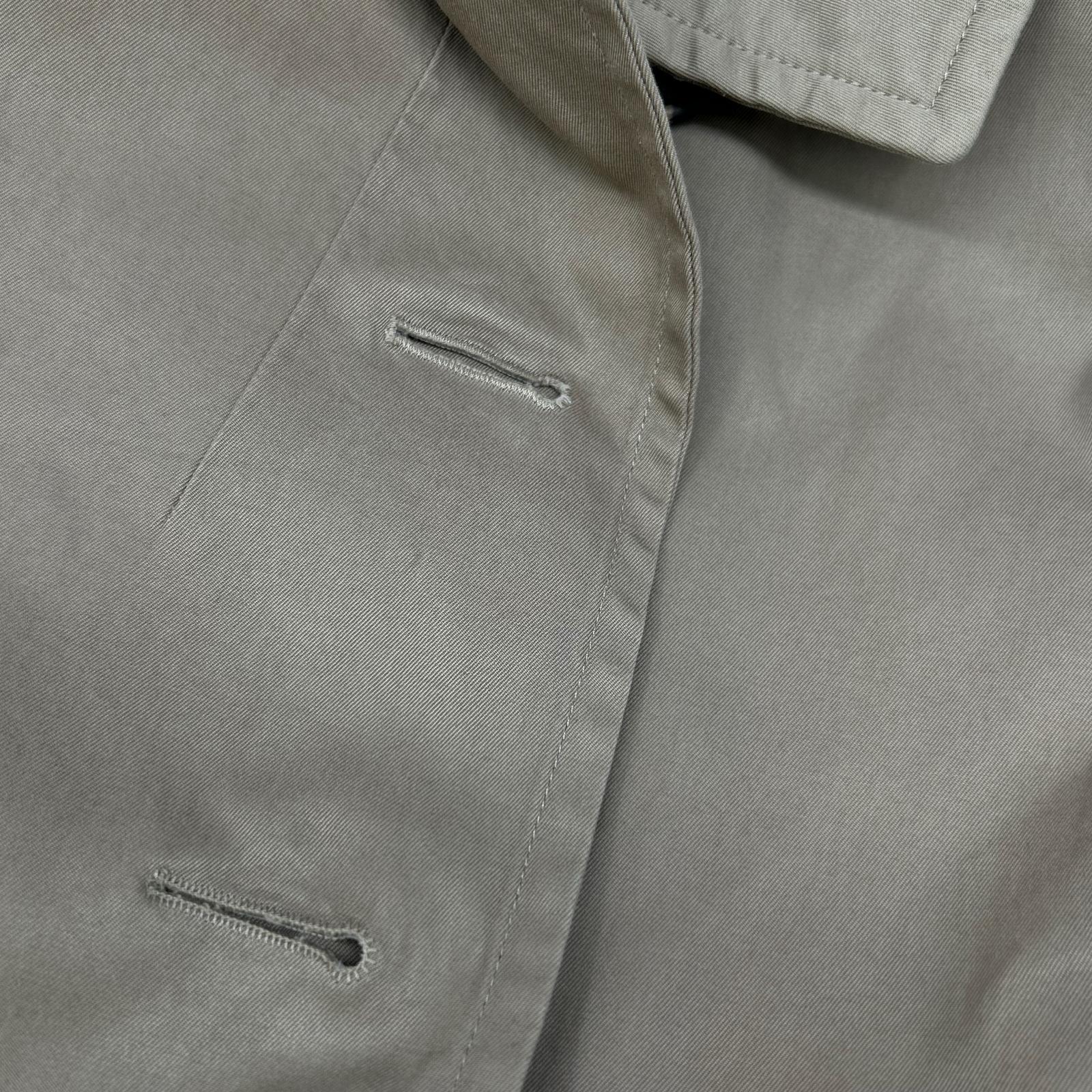 JILSANDER ジルサンダー ベージュ コットン ダブルブレスト トレンチコート コート
