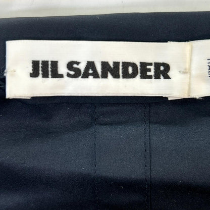 JILSANDER ジルサンダー JSPH120505 ネイビー シルク混 薄手 3B チェスターコート コート