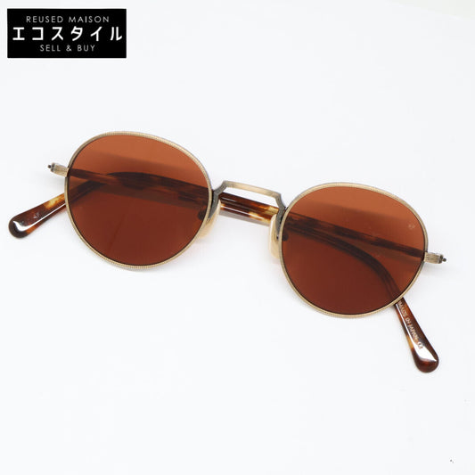 【美品】OLDSTAR AG オールドスター ボストンシェイプ サングラス 46□23