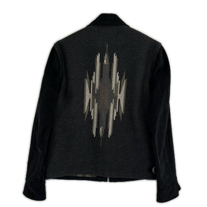 JELADO ジェラード 美品 CB71427 ｽﾓｰｸﾌﾞﾗｯｸ BASIC COLLECTION Sitting Bull/ｼｯﾃｨﾝｸﾞﾌﾞﾙ ﾁﾏﾖｼﾞｬｹｯﾄ ジャケット S